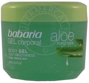 Babaria Gel Aloe Vera Puro 100% draagt bij aan een uitstekende verzorging van de huid, dat voel je meteen
