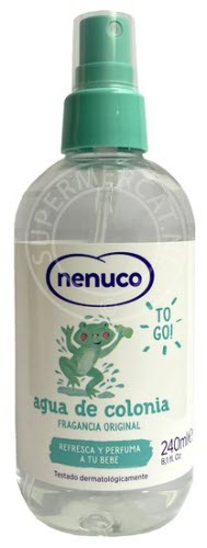 Nenuco Agua de Colonia Spray wordt geleverd in een handige flacon met een verstuiver voor maximaal gebruiksgemak