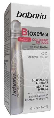 Babaria BtoxEffect Contorno de Ojos Total Lift is een effectief product en wordt rechtstreeks uit Spanje geleverd