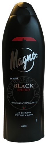 Magno Black Energy Gel de Ducha is een unieke bad & douchegel uit Spanje