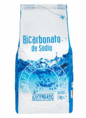 Hacendado Bicarbonato de Sodio 1 kilo - Verpakt per 12 stuks