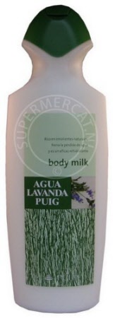 Agua Lavanda Puig Bodymilk voor een goede verzorging van de huid is een begrip in Spanje en imiddels ook daarbuiten