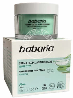 Babaria Facial Antiaruggas 50ml is een effectieve en betaalbaare anti-rimpel gezichtscrème uit Spanje, altijd de meest recente producten