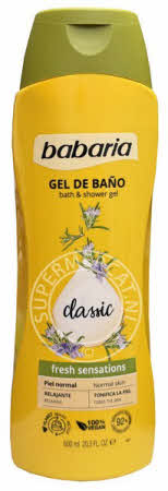 Babaria Gel de Bano Classic bad & douchegel met rozemarijn