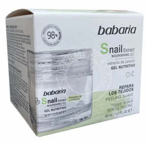 Babaria Gel Nutritivo Extracto de Caracol met salkken extract komt direct vanuit Spanje