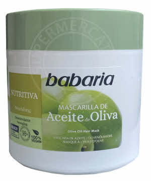 Babaria Mascarilla de Aceite de Oliva 400ml (haarmasker)