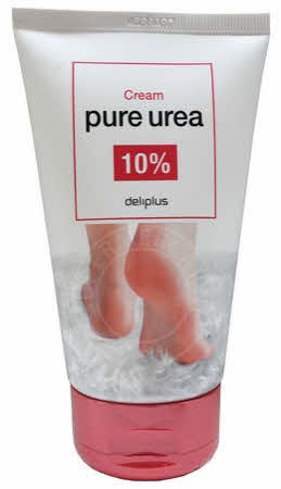 Deliplus Cream Pure Urea 10% is een unieke Spaanse voetcrème met ureum voor een optimale verzorging van droge voeten
