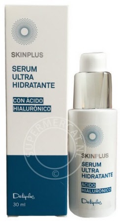 Deliplus Skinplus Serum Ultra Hidratante is samengesteld met hyaluronzuur en zorgt voor een duidelijk resultaat