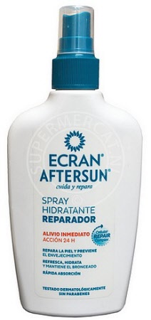 Ecran Aftersun Spray Hidratante Reparador is erg handig, want dankzij de verstuiver is aanbrengen eenvoudig en simpel te doen