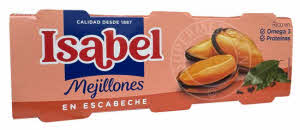 Isabel Mejillones en Escabeche 3-Pack (3 x 80 gram) uit Spanje