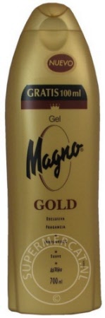 Magno Gold Gel de Ducha bad en douchegel uit Spanje direct uit voorraad geleverd bij Supermercat voor een vriendelijke en vooral aantrekkelijke prijs