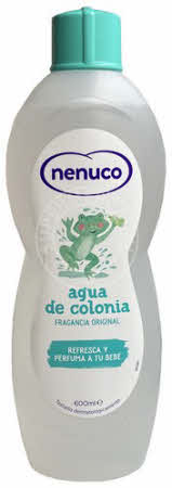 Deze flacon met Nenuco Agua de Colonia is gemaakt van kunststof en kan een stootje hebben, super om te gebruiken en handig qua formaat, kortom een heerlijke en vooral echte lotion uit Spanje