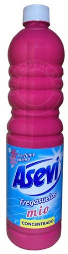 Asevi - Fregasuelos Asevi Mio - Fregasuelos perfumado duradero -  Concentrado - PH Neutro - Aroma Floral - 1000 ml