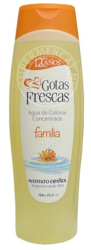 Gotas Frescas Agua de Colonia Concentrada Familia 750ml