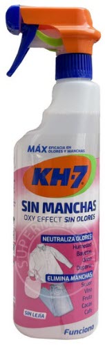 KH-7 Sinmanchas Oxy-Effect is a very effective stain remover from Spain