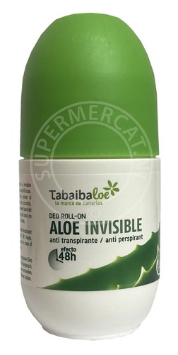 Tabaibaloe Deo Roll-On Aloe Invisible (antiperspirant) is an invisible deodorant