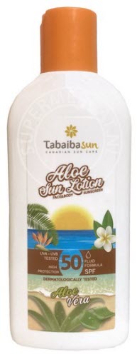 TabaibaSun Aloe Sun Lotion SPF50 sunscreen from Tabaibaloe