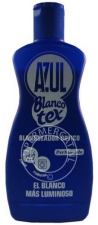 The special formula of Azul Blanco Tex restores whiteness and brightness of your clothes