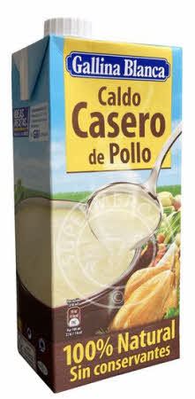 Gallina Blanca Caldo Casero de Pollo 1 liter