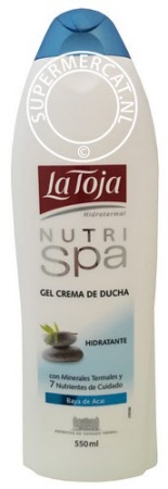 La Toja Nutri Spa Gel Crema de Ducha Hidratante bath & shower gel includes 7 special ingredients and comes directly from Spain