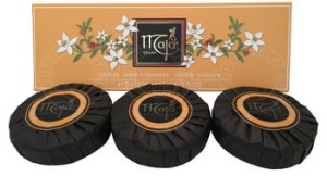 Maja Azahar Soap Gift Box includes 3 soaps of 100 grams with an amazing scent of orange blossom 