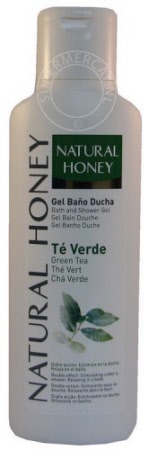 Natural Honey Gel bano Ducha Té verde 400ml bath & shower gel