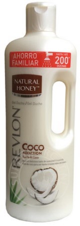 Natural Honey Ducha Coco Addiction bath & shower gel comes in an extra large bottle and straight from Spain