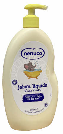 The soft and Spanish touch of Nenuco Jabon Liquido Ultra Suave with Aloe Vera bath & shower gel