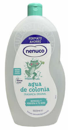 Nenuco Agua de Colonia XXL 1200ml is specially developed for children, pH-neutral and hypoallergenic