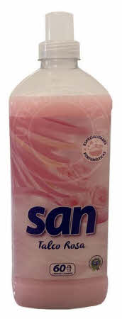 San Suavizante Talco Rosa Fabric Softener