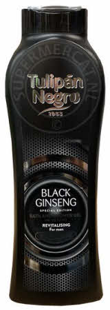 Tulipan Negro Black Gel de Ducha Ginseng 600ml bath & shower Gel 