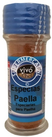 Vivo Chef Paella Especias Paella Herbs Spices is a typical Spanish product and available at Supermercat Online